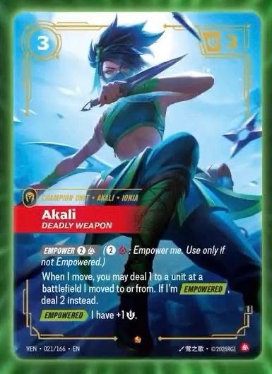 Akali#Deadly Weapon