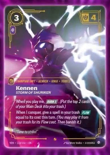 Kennen#Storm of Shuriken