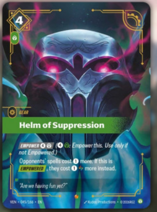 Helm of Suppression